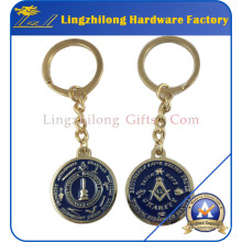 Masonic Logo Design Promocional Metal Keyring